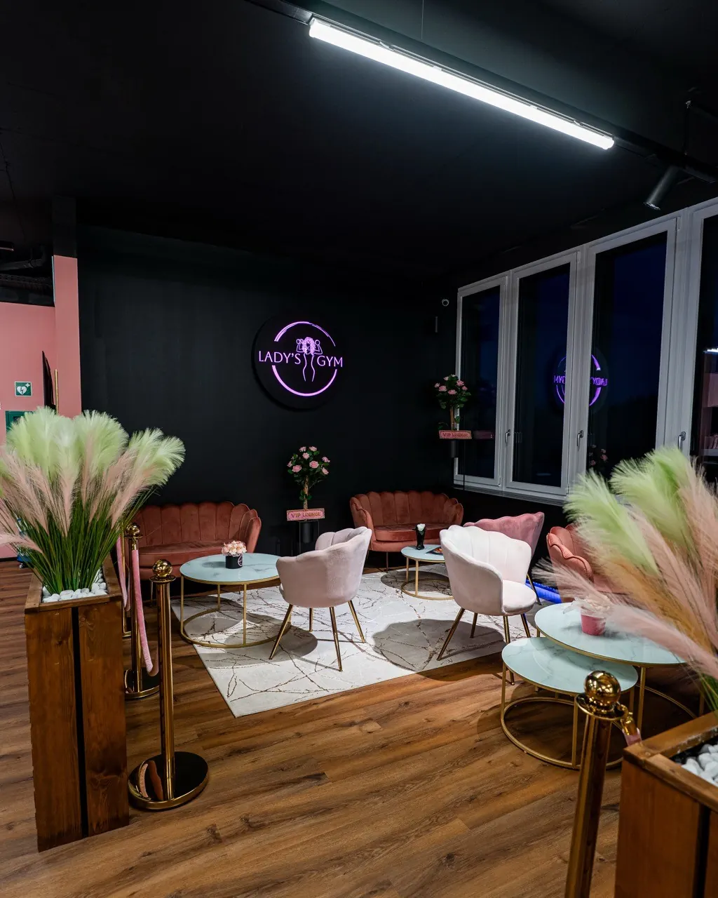 Lounge & Empfang im Lady’s Gym Rothenburg