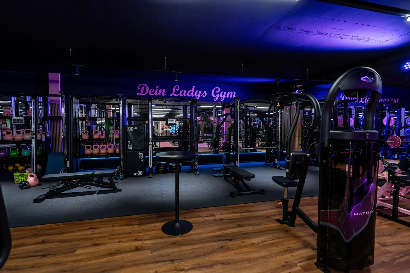 Freie Gewichte im Lady’s Gym Rothenburg